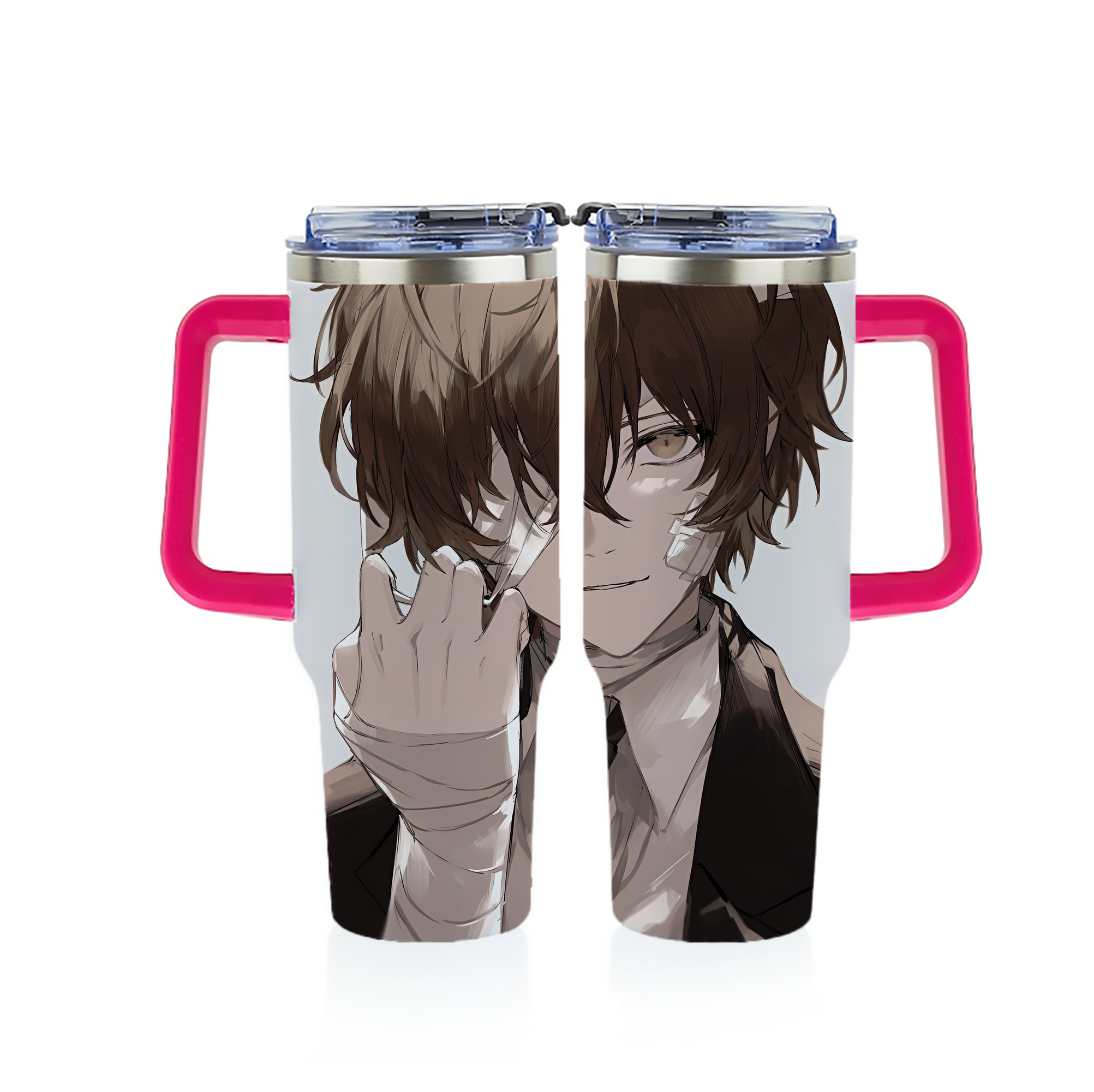 （画像用） 文豪ストレイドッグス Bungo Stray Dogs 1200ｍLフルプリント車用タンブラー